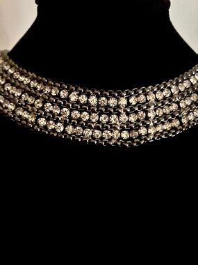 [Sparkle Video] Collar Necklace, Reversible